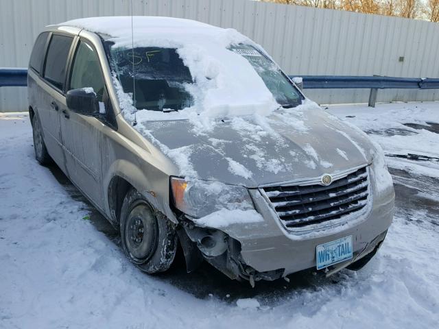 2A8HR44HX8R655941 - 2008 CHRYSLER TOWN & COU GOLD photo 1