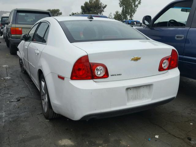 1G1ZB5E0XCF147332 - 2012 CHEVROLET MALIBU LS WHITE photo 3