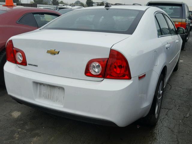 1G1ZB5E0XCF147332 - 2012 CHEVROLET MALIBU LS WHITE photo 4