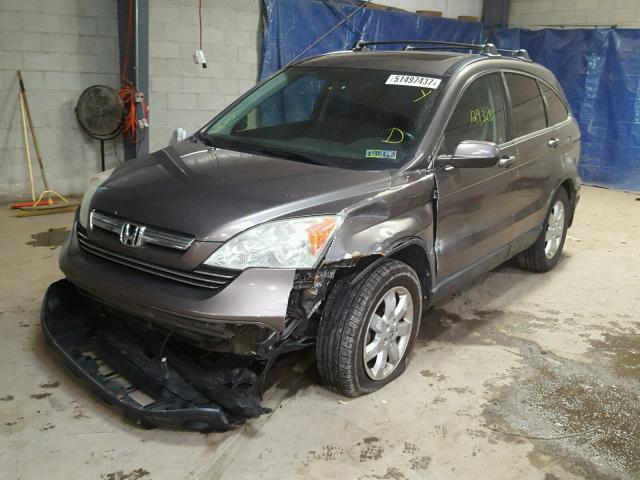 5J6RE48739L025689 - 2009 HONDA CR-V EXL TAN photo 2