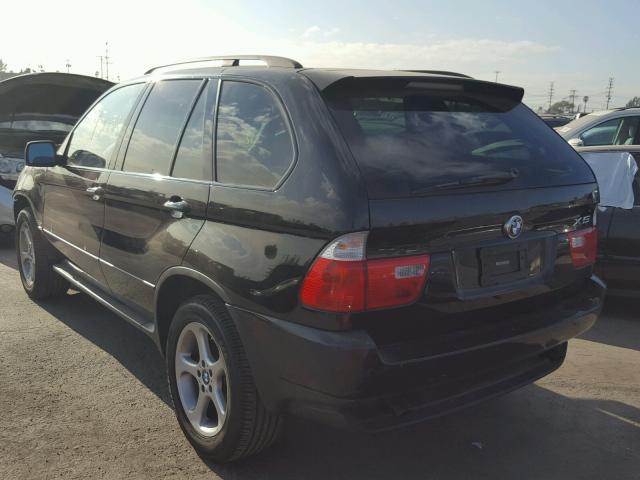 5UXFA53593LW24425 - 2003 BMW X5 3.0I BLACK photo 3