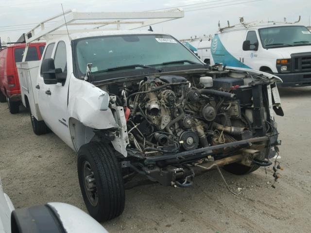 1GDHC23657F506691 - 2007 GMC SIERRA C25 WHITE photo 1