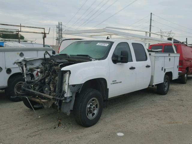 1GDHC23657F506691 - 2007 GMC SIERRA C25 WHITE photo 2