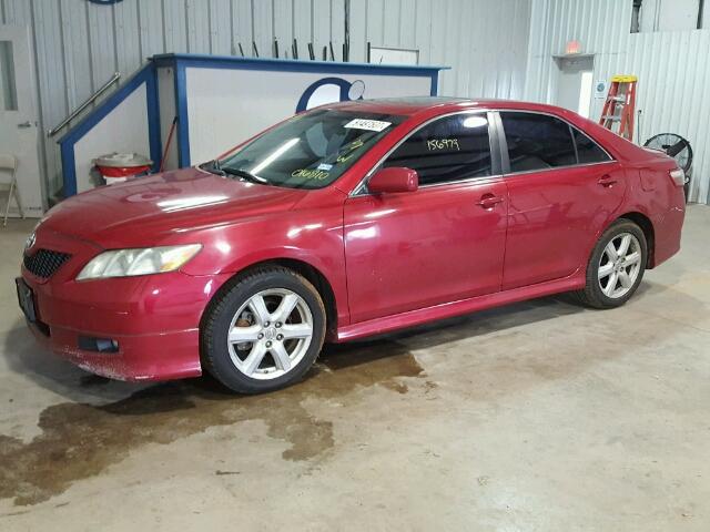 4T1BK46K17U016810 - 2007 TOYOTA CAMRY NEW RED photo 9