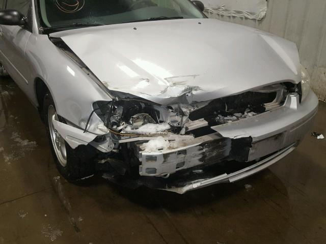 1FAFP53UX7A172709 - 2007 FORD TAURUS SE SILVER photo 9