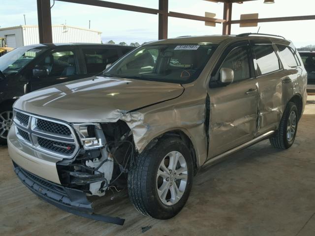 1D4RD2GG4BC617173 - 2011 DODGE DURANGO EX GOLD photo 2