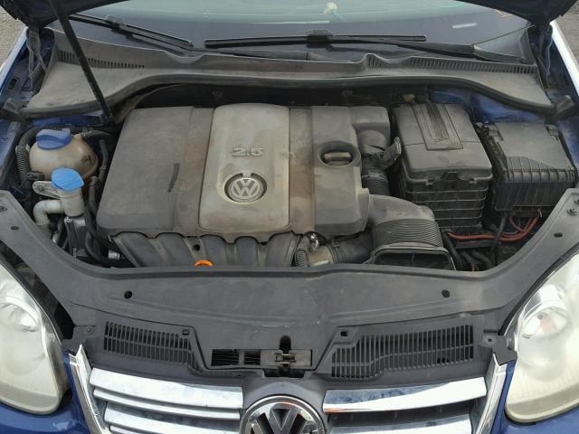 3VWRM81K28M092339 - 2008 VOLKSWAGEN JETTA SE BLUE photo 7