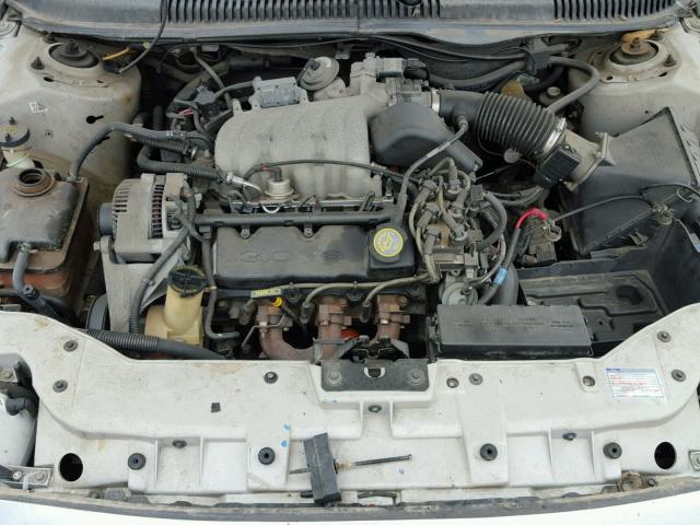 1FALP52U2VA277990 - 1997 FORD TAURUS GL SILVER photo 7