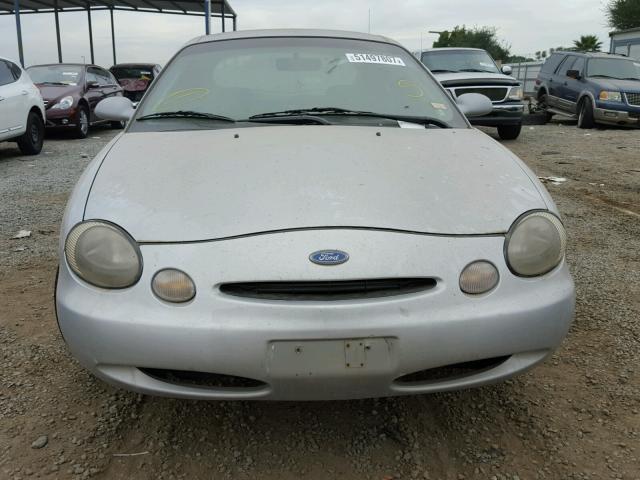 1FALP52U2VA277990 - 1997 FORD TAURUS GL SILVER photo 9