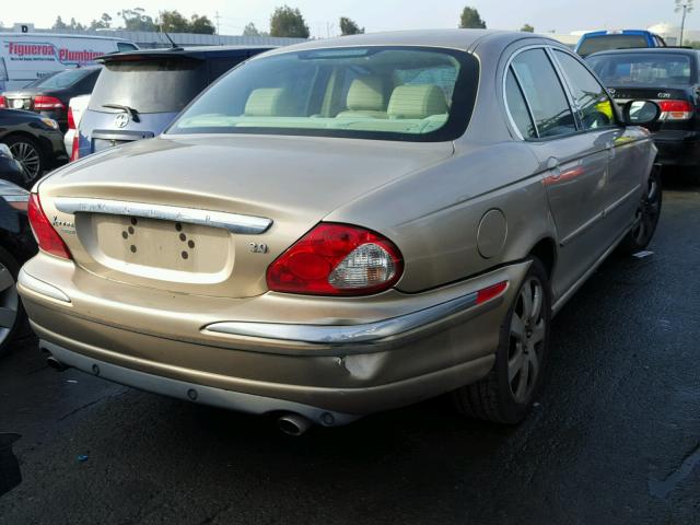 SAJEA51C54WE00197 - 2004 JAGUAR X-TYPE 3.0 GOLD photo 4