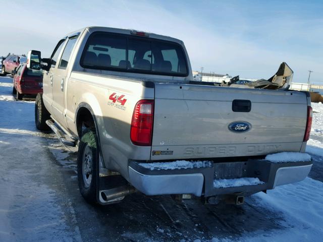 1FTSW21518EC10571 - 2008 FORD F250 SUPER GOLD photo 3