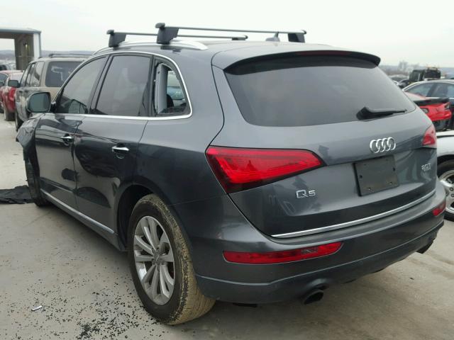 WA1L2AFP8GA029391 - 2016 AUDI Q5 PREMIUM GRAY photo 3