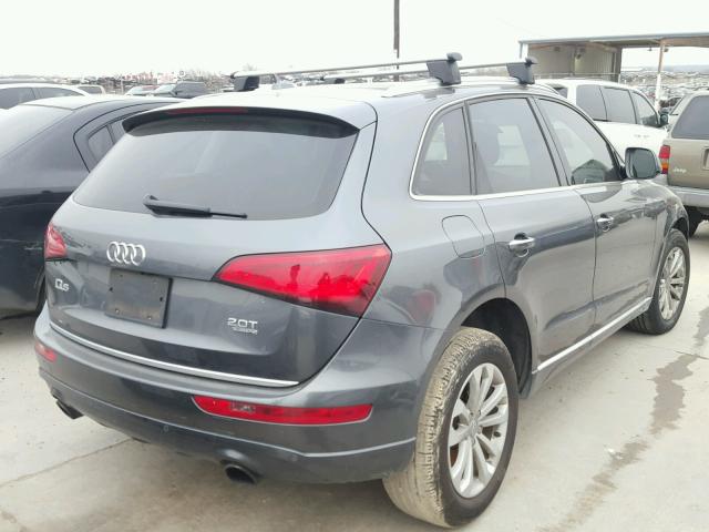 WA1L2AFP8GA029391 - 2016 AUDI Q5 PREMIUM GRAY photo 4