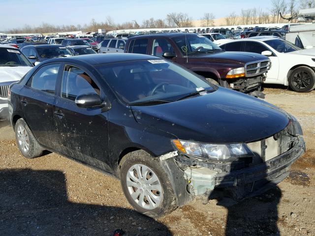 KNAFU4A22A5811421 - 2010 KIA FORTE EX BLACK photo 1