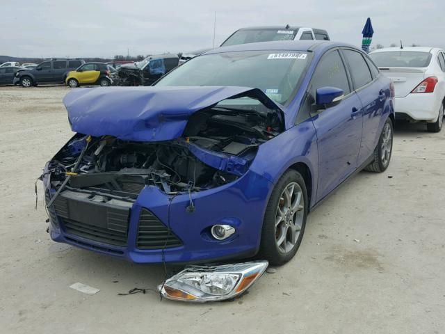 1FADP3F2XEL207756 - 2014 FORD FOCUS SE BLUE photo 2