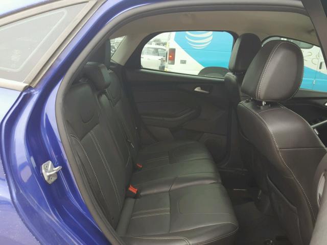 1FADP3F2XEL207756 - 2014 FORD FOCUS SE BLUE photo 6