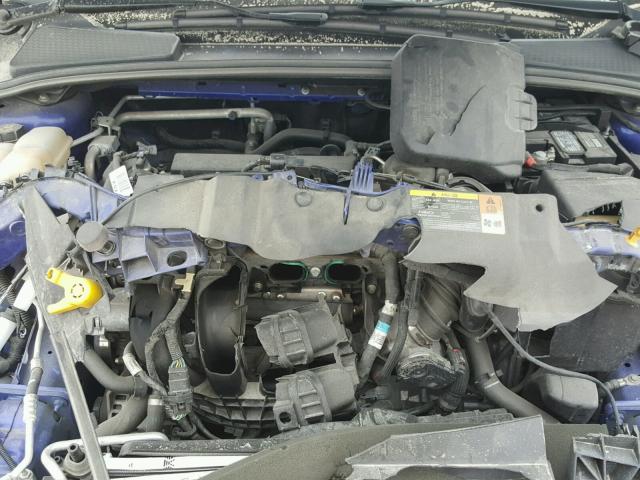 1FADP3F2XEL207756 - 2014 FORD FOCUS SE BLUE photo 7