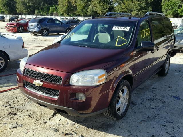 1GNDV33106D192604 - 2006 CHEVROLET UPLANDER L 勃艮第红 照片 2
