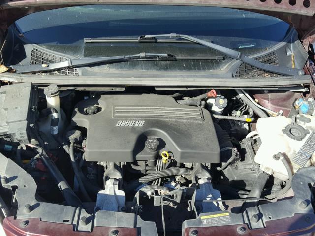 1GNDV33106D192604 - 2006 CHEVROLET UPLANDER L 勃艮第红 照片 7