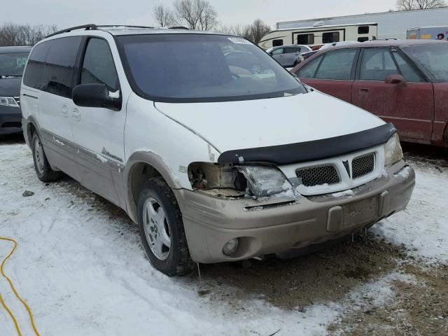 1GMDX03E9XD329749 - 1999 PONTIAC MONTANA / WHITE photo 1