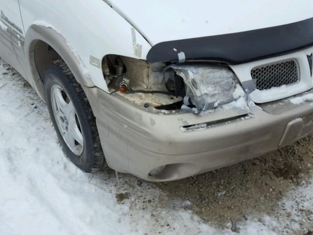 1GMDX03E9XD329749 - 1999 PONTIAC MONTANA / WHITE photo 9