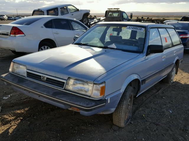 JF2AN53B3JE417439 - 1988 SUBARU GL 4WD BLUE photo 2