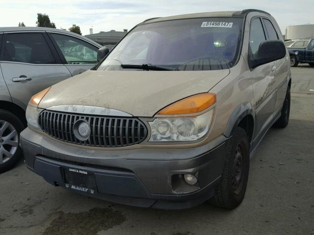 3G5DB03E93S601270 - 2003 BUICK RENDEZVOUS GOLD photo 2