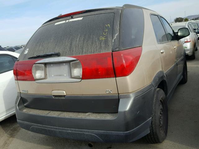 3G5DB03E93S601270 - 2003 BUICK RENDEZVOUS GOLD photo 4