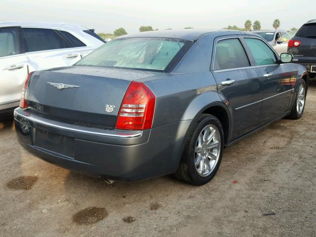 2C3JA63H55H164051 - 2005 CHRYSLER 300C BLUE photo 4