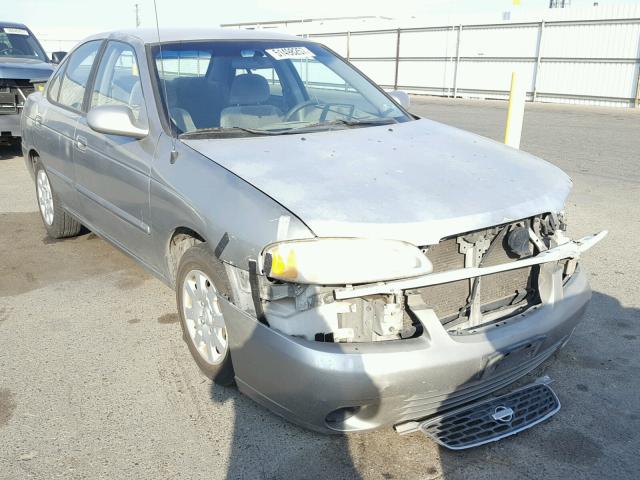 3N1CB51D02L686555 - 2002 NISSAN SENTRA XE SILVER photo 1