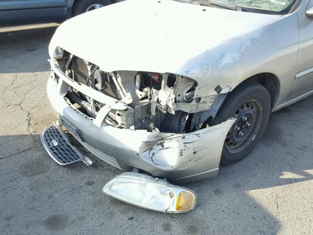 3N1CB51D02L686555 - 2002 NISSAN SENTRA XE SILVER photo 9