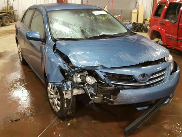 5YFBU4EE3DP193877 - 2013 TOYOTA COROLLA BA BLUE photo 1