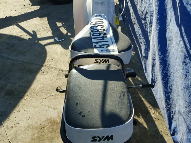 RFGBU1FH0ESMB1872 - 2014 SYM SCOOTER WHITE photo 6