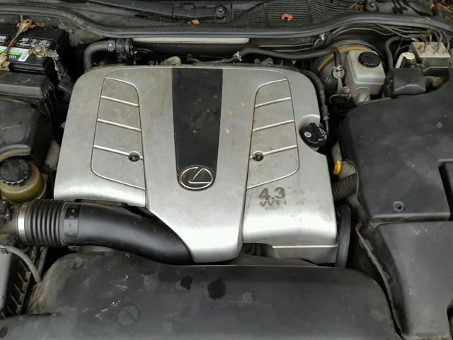 JTHBN30F510045824 - 2001 LEXUS LS 430 CREAM photo 7