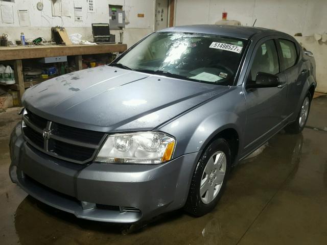 1B3CC4FB9AN160047 - 2010 DODGE AVENGER SX BLUE photo 2