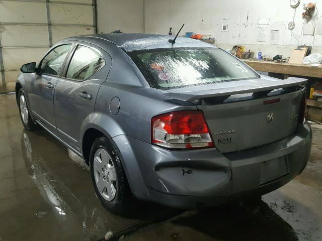 1B3CC4FB9AN160047 - 2010 DODGE AVENGER SX BLUE photo 3