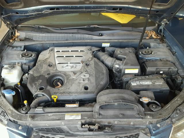 5NPEU46FX6H116525 - 2006 HYUNDAI SONATA GLS BLUE photo 7