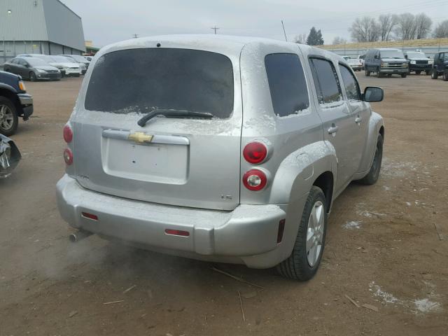 3GNDA13D56S527625 - 2006 CHEVROLET HHR LS SILVER photo 4