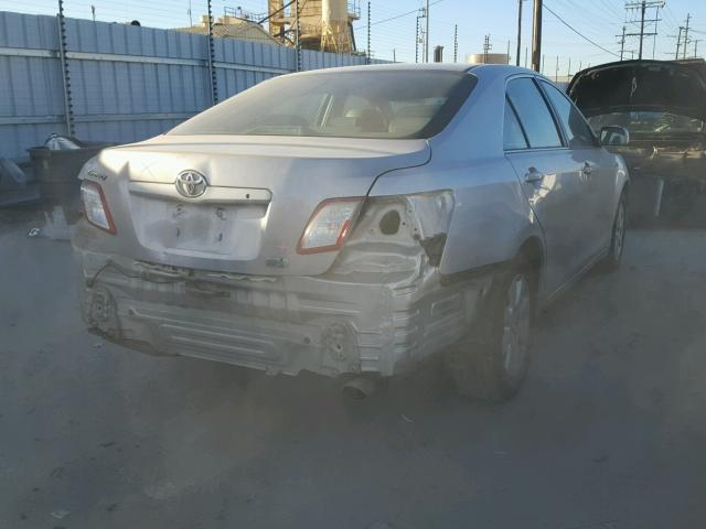 4T1BB46K09U076838 - 2009 TOYOTA CAMRY HYBR GRAY photo 4