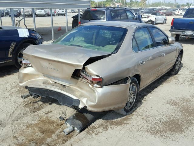 19UUA5666YA061920 - 2000 ACURA 3.2TL GOLD photo 4