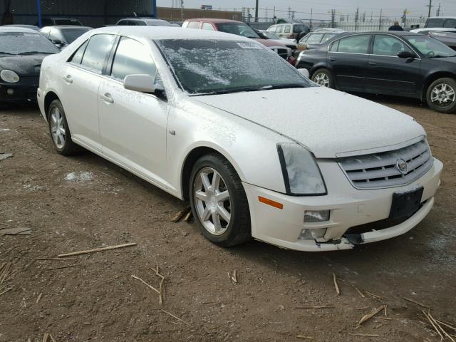 1G6DW677750197703 - 2005 CADILLAC STS WHITE photo 1