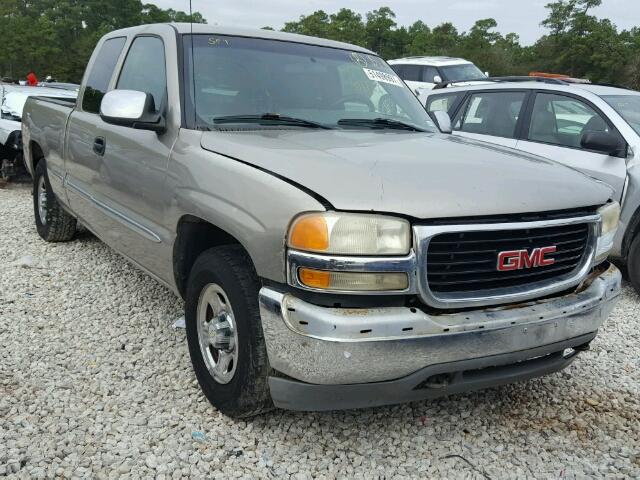 2GTEC19V711365038 - 2001 GMC NEW SIERRA GOLD photo 1