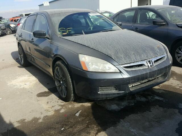 3HGCM56436G711920 - 2006 HONDA ACCORD LX BLACK photo 1