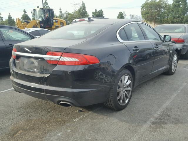 SAJWA0ES9DPU01417 - 2013 JAGUAR XF BLACK photo 4