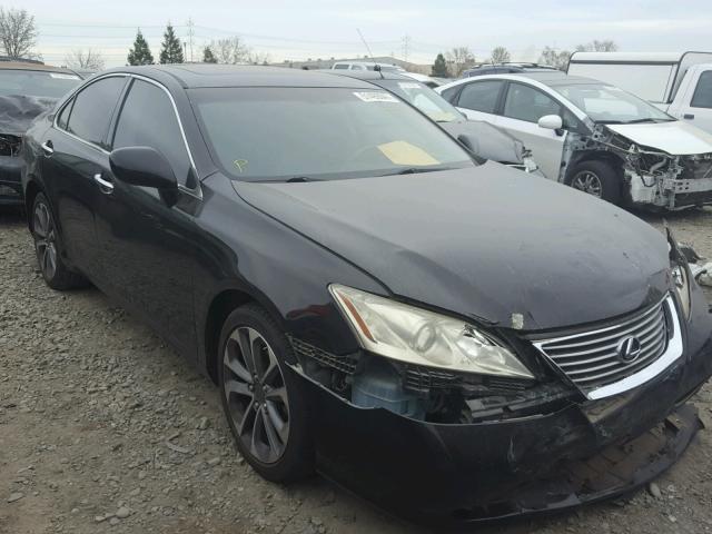 JTHBJ46G672102062 - 2007 LEXUS ES 350 BLACK photo 1