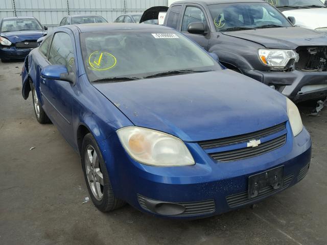 1G1AL12F357660317 - 2005 CHEVROLET COBALT LS BLUE photo 1