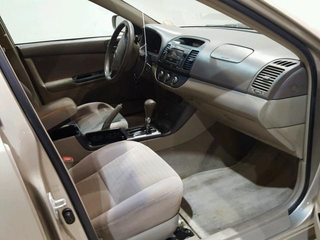 4T1BE32K96U151782 - 2006 TOYOTA CAMRY LE BEIGE photo 5