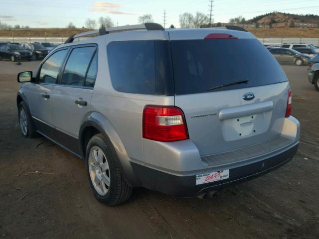 1FMZK01155GA09067 - 2005 FORD FREESTYLE SILVER photo 3