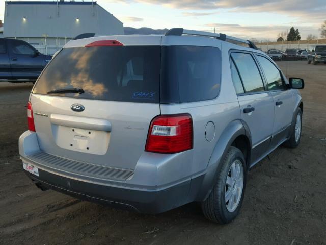 1FMZK01155GA09067 - 2005 FORD FREESTYLE SILVER photo 4