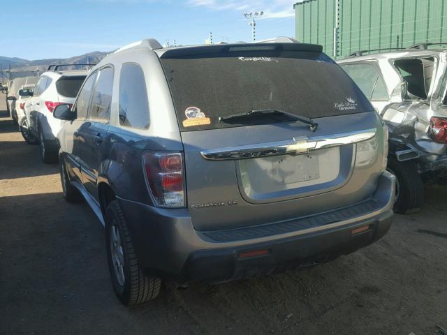 2CNDL63F366122715 - 2006 CHEVROLET EQUINOX LT GRAY photo 3